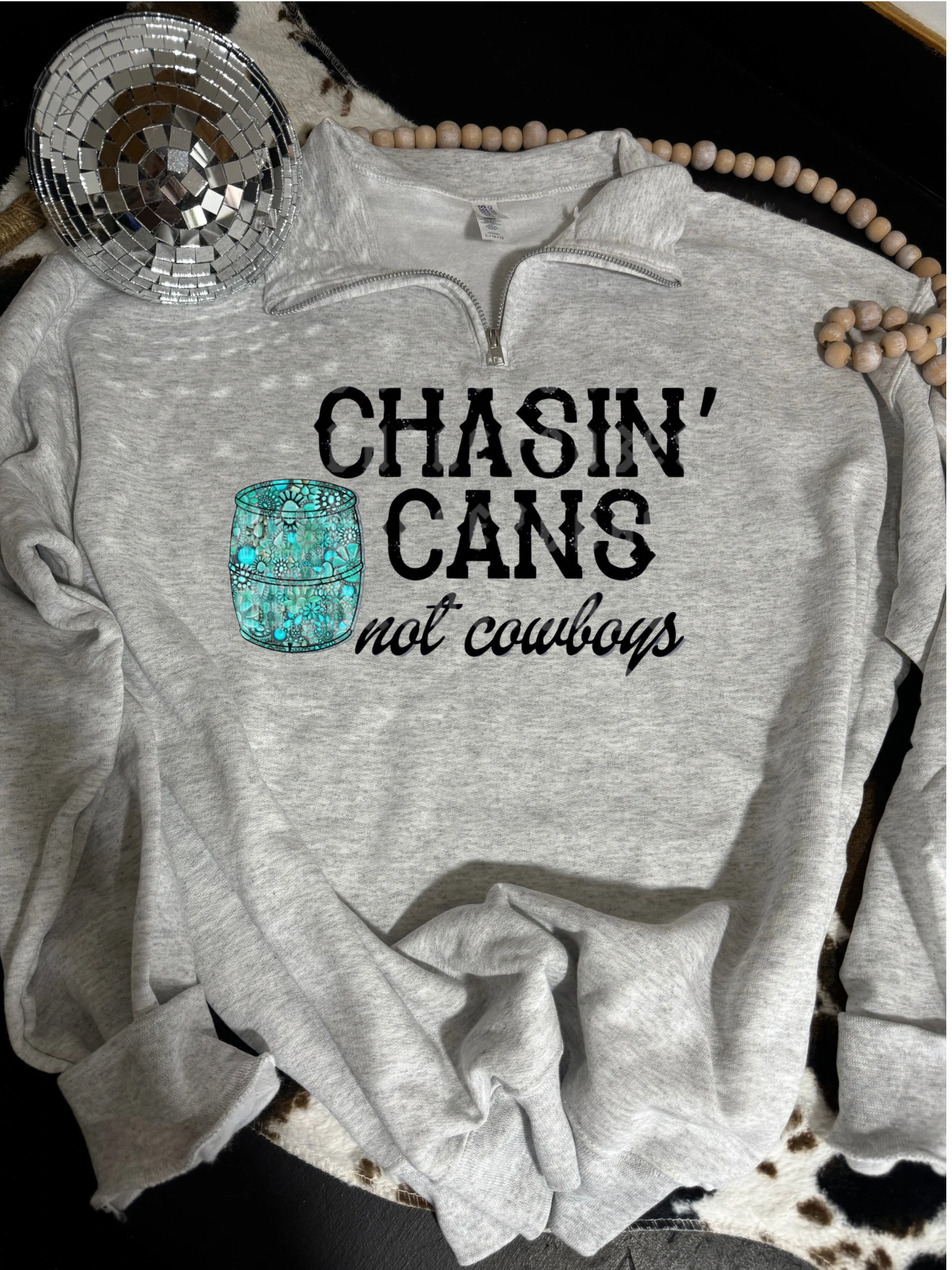 Chasin cans quarter zip