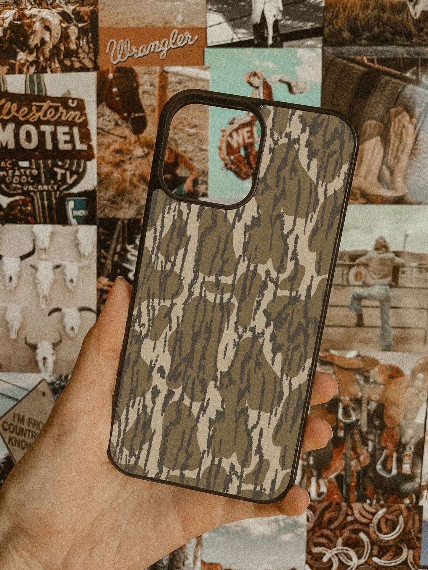 Bottomland Camo iPhone Case