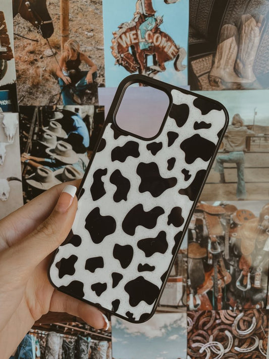 Cow Print iPhone Case