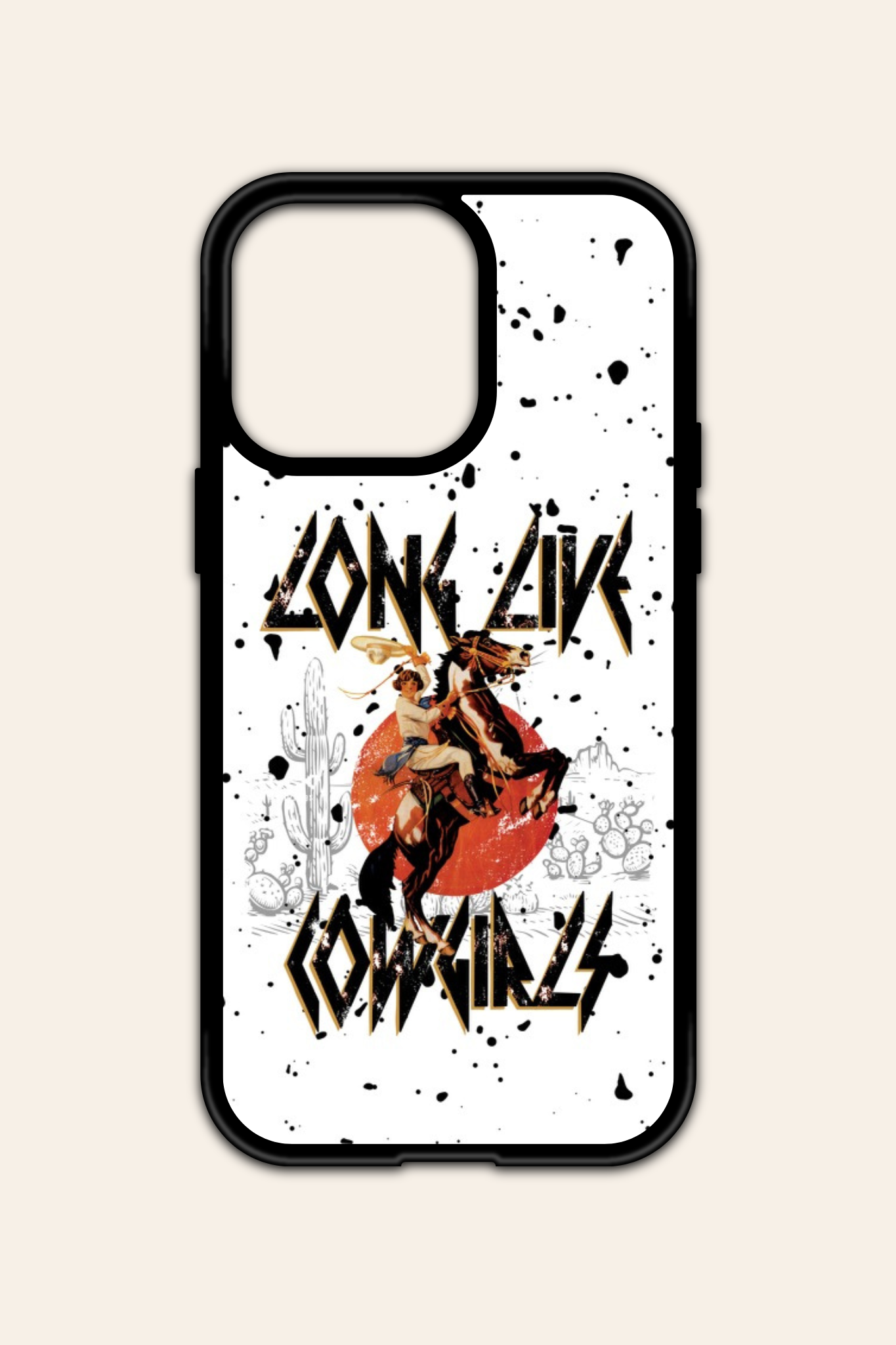 Long Live Cowgirls iPhone Case