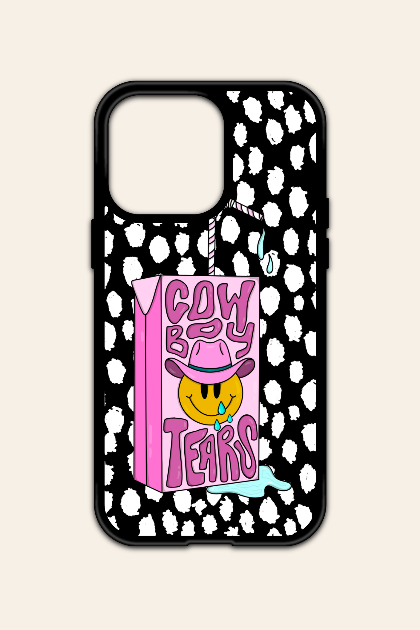 Cowboy Tears iPhone Case