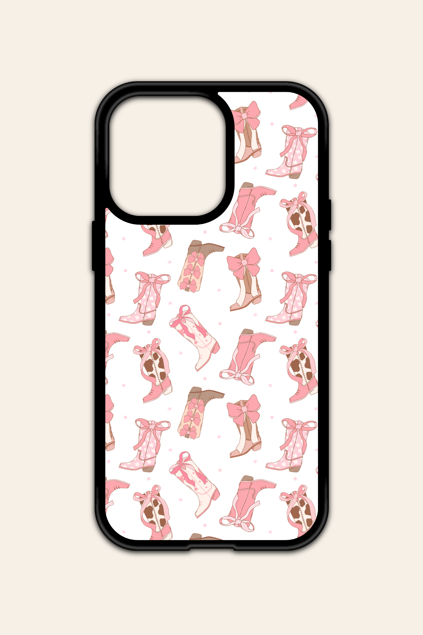 Coquette Cowgirl iPhone Case