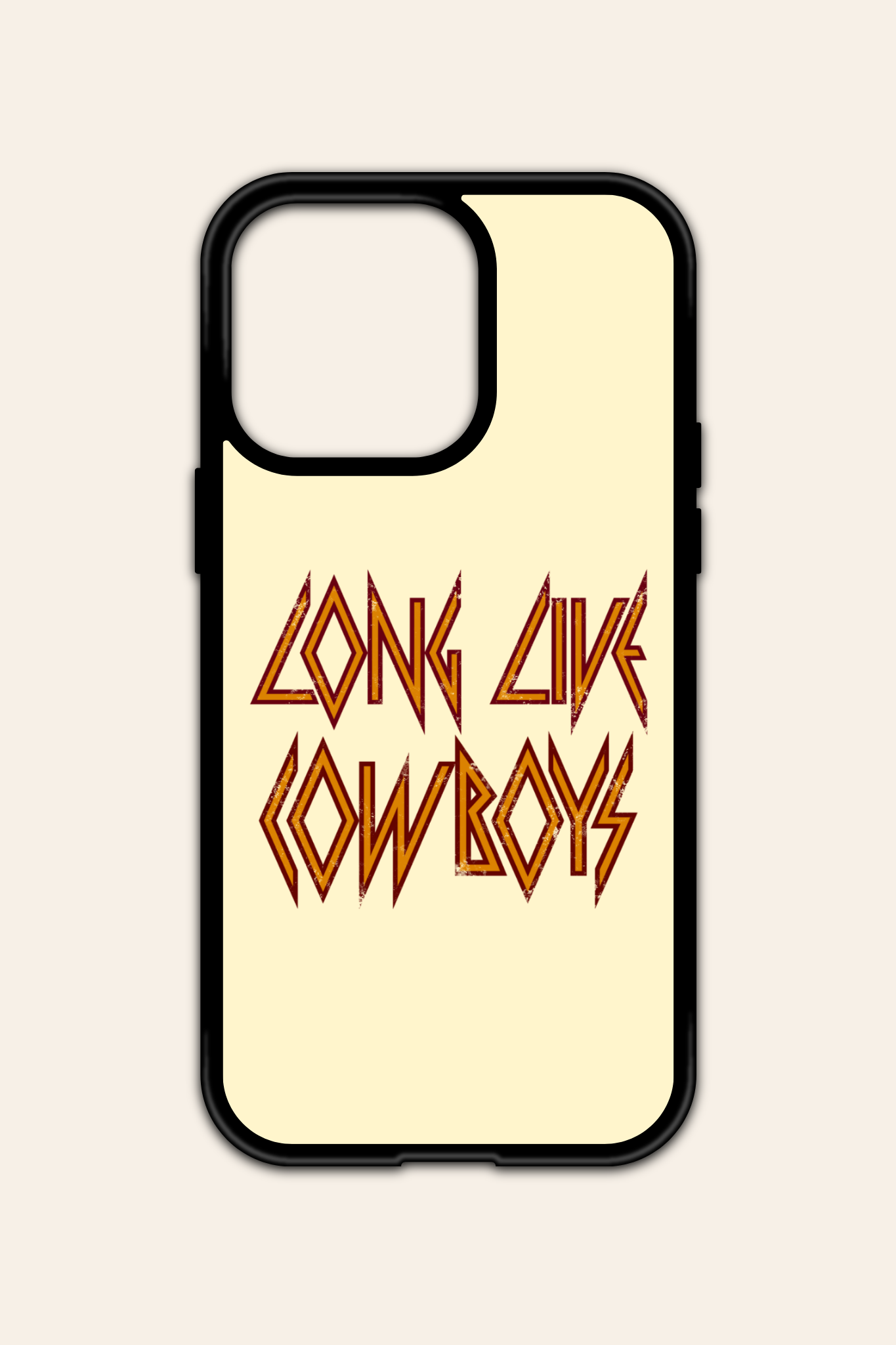 Long Live Cowboys iPhone Case